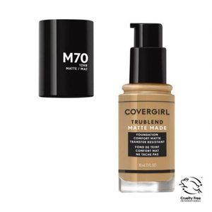 COVERGIRL TruBlend Matte Made Liquid Foundation, M70 Sand Beige, 2/$10